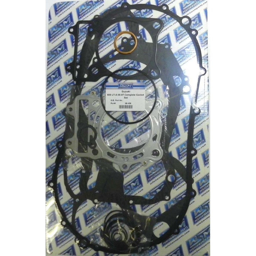 WSM Complete Gasket Kit For Suzuki 500 Vinson 02-07 25-426