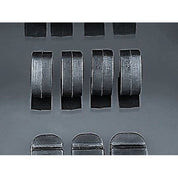 KURYAKYN BLACK REPLACEMENT PADS FOR SMALL TRIDENT OR ISO PAGS SET OF 8 8009