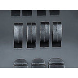 KURYAKYN BLACK REPLACEMENT PADS FOR SMALL TRIDENT OR ISO PAGS SET OF 8 8009