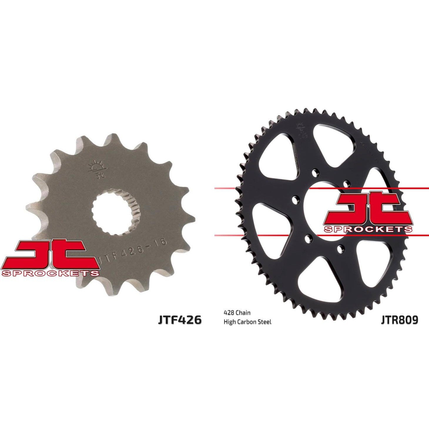 Front & Rear Sprocket Kit for SUZUKI SP125 Z,D-USA 82-83 JT Sprockets