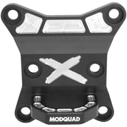 Modquad Rear Differential Plate with Tow Ring Black