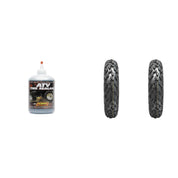 Set of 2 QUADBOSS QBT447 Rear Tires 24x9-11 6-ply with Sealant