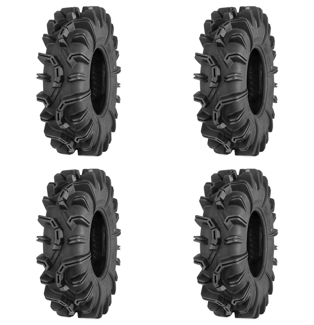 Set of 4 ATV QUADBOSS Tires (QBT673 32x10R-14 Front/Rear)