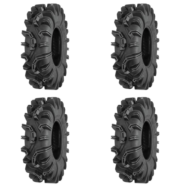 Set of 4 ATV QUADBOSS Tires (QBT673 32x10R-14 Front/Rear)