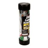 Performancetool W2918 Cable Tie Assortment - 250 pc