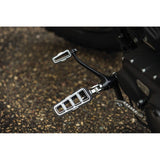 Kuryakyn Dillinger Footpegs With Male Mount Adaptor Silver