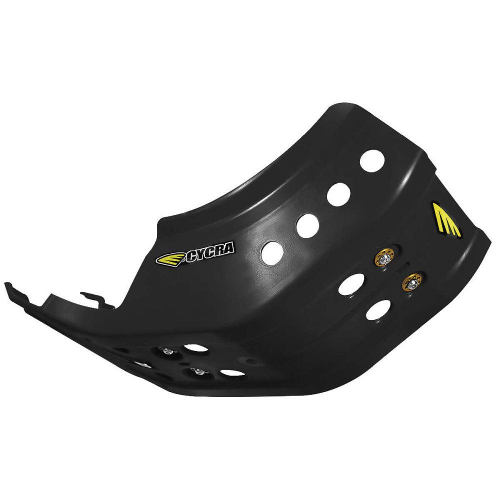 Cycra Full Armor Skid Plate Black - 1CYC-6220-12