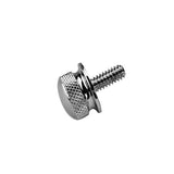 KURYAKYN CHROME 1/4"-20 KNURLED SEAT SCREW ONLY FOR HARLEY-DAVIDSON EACH 9038