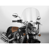 National Cycle SwitchBlade 2 Up Quick Release Windshield With Mount Kit, Straight Forks