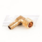 WSM 3/8'' Hose x 3/8'' Male Hose Barb 90 Degree Elbow COU220LEEE