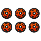 Front & Mid Rail Orange Idler Wheels Kit ARCTIC CAT Thundercat, M.C. 1993-2001