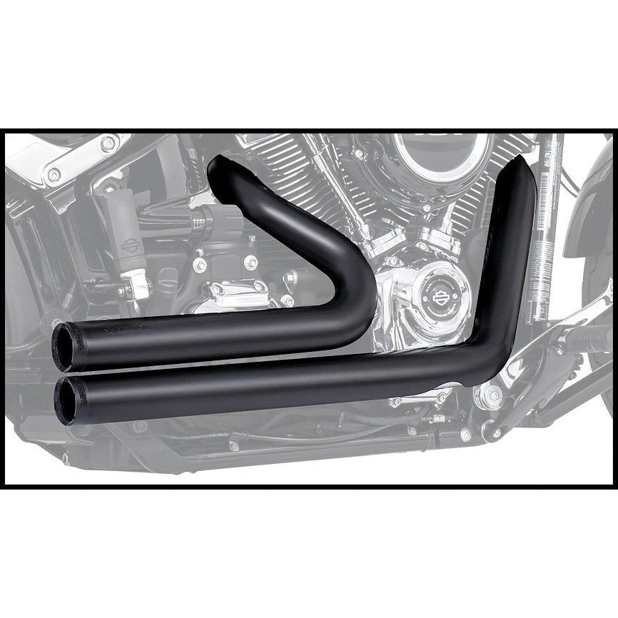 Freedom Performance Independence Exhaust System Black With Pitch Black Tip HD00736