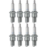 Set of 8 NGK Standard Spark Plugs for Arctic Cat JAG 1990-1987 Engine 340cc