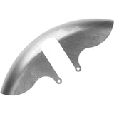 Guardabarros delantero Arlen Ness Pro Short de acero con fuelle para horquilla (60-700)