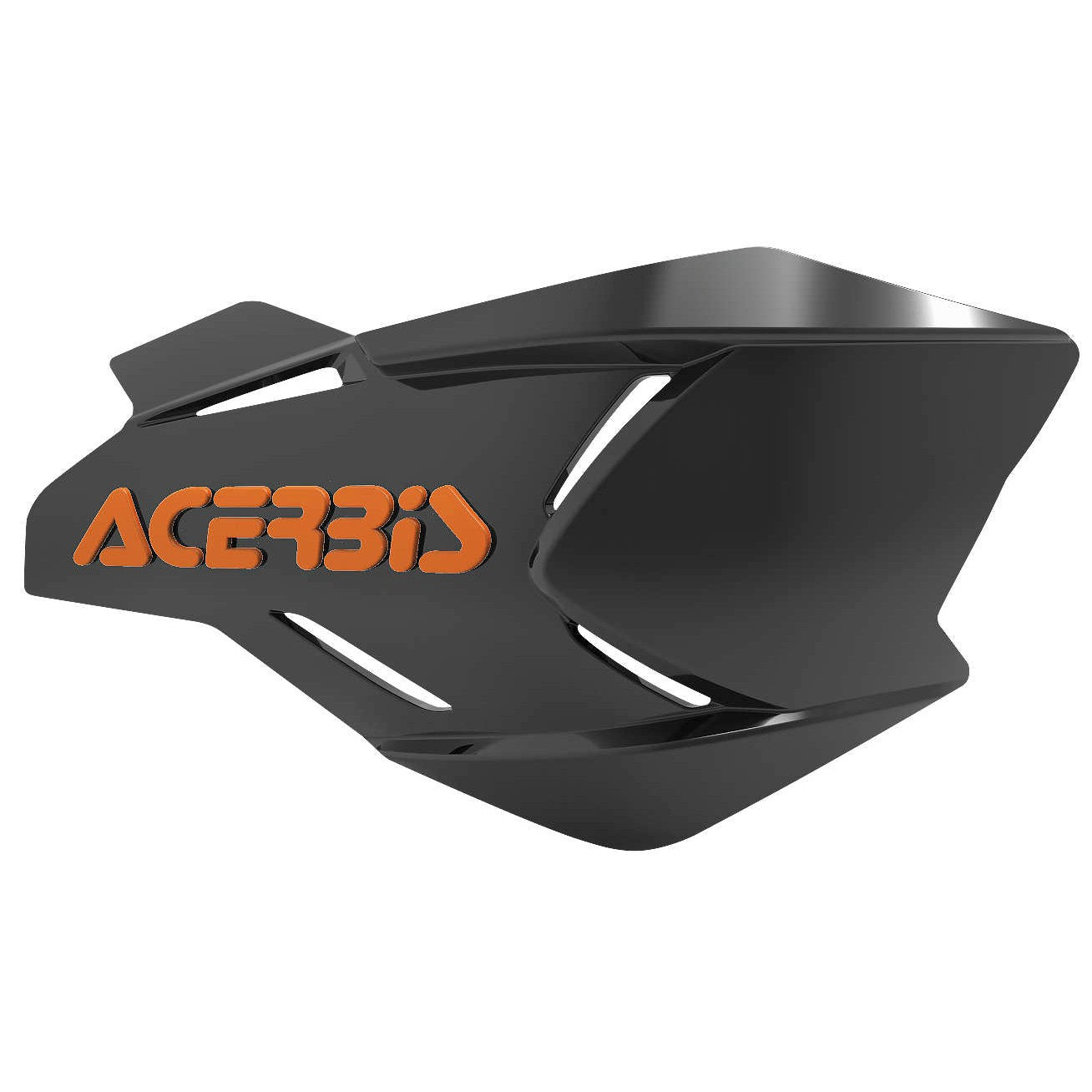 Acerbis Black/Orange X-Factory Replacement Shields - 2634651009