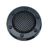 Kuryakyn Black Right Hand Thread Mesh Gas Tank Fuel Cap Vented Harley 1982-2017