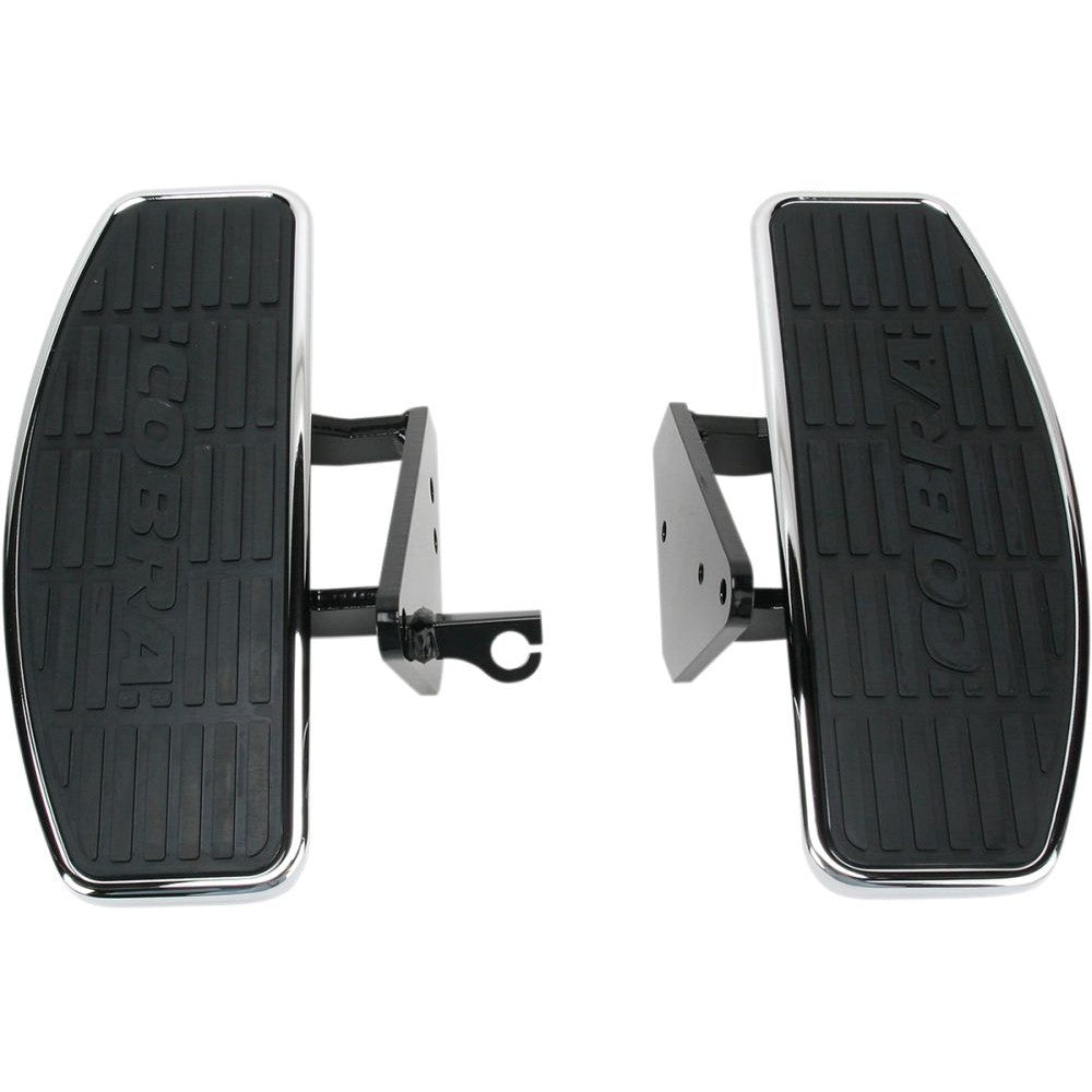 Cobra Boulevard Front Floorboard Kit Chrome - 06-1635