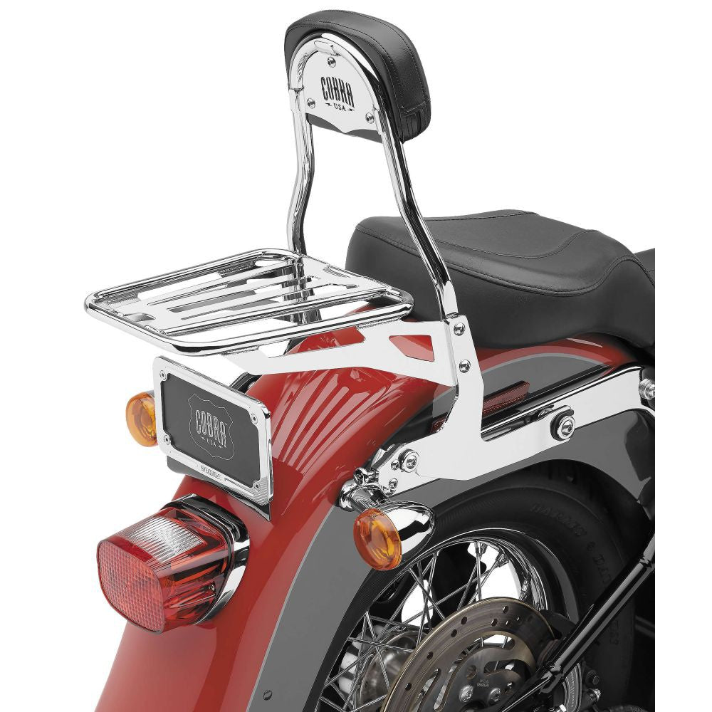 Cobra Detachable Backrest Round Chrome - 602-2001