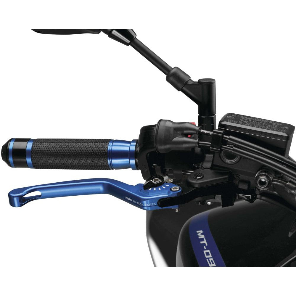 Puig 3.0 Brake Lever Non-Foldable Blue/Black - 120AN