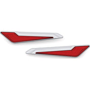 Kuryakyn Omni LED Side Saddlebag Inserts Chrome