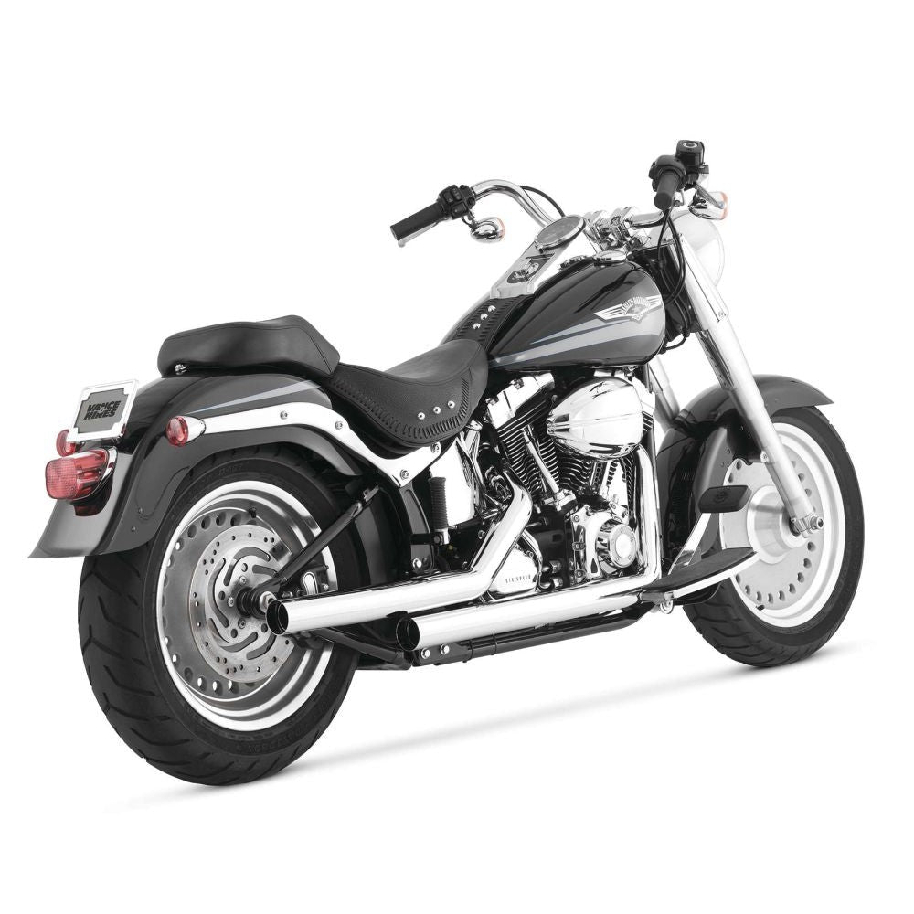 Vance And Hines Straightshots Exhaust System Chrome With Fuelpak FP3
