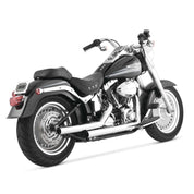 Vance And Hines Straightshots Exhaust System Chrome With Fuelpak FP4