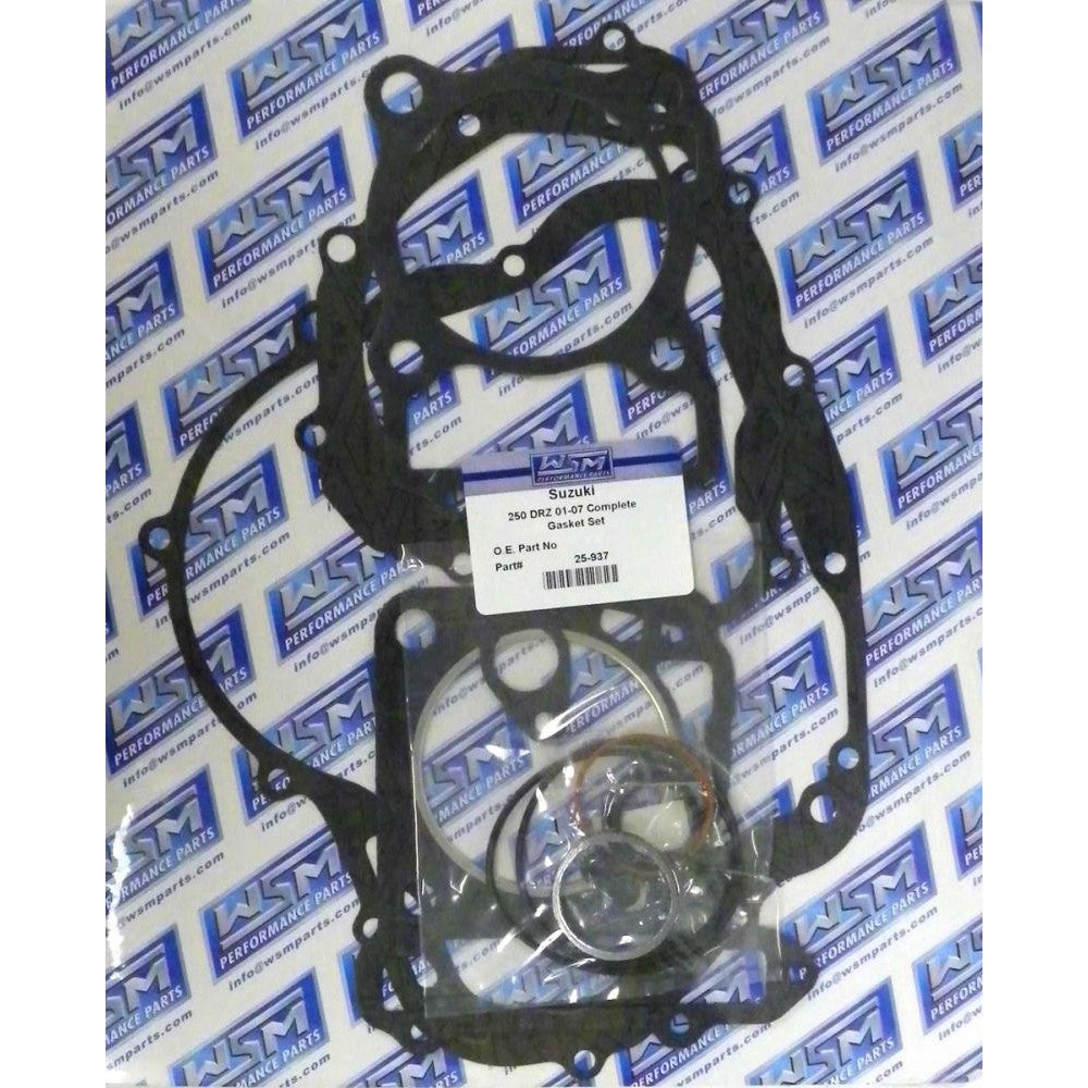 WSM Complete Gasket Kit For Suzuki 250 DRZ 01-07 25-937