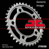 Piñón trasero de acero de 38 dientes para KTM 990 Super Duke de calle (2005-2008)