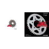 Front & Rear Sprocket Kit for Street KAWASAKI ZZR600 2005-2008