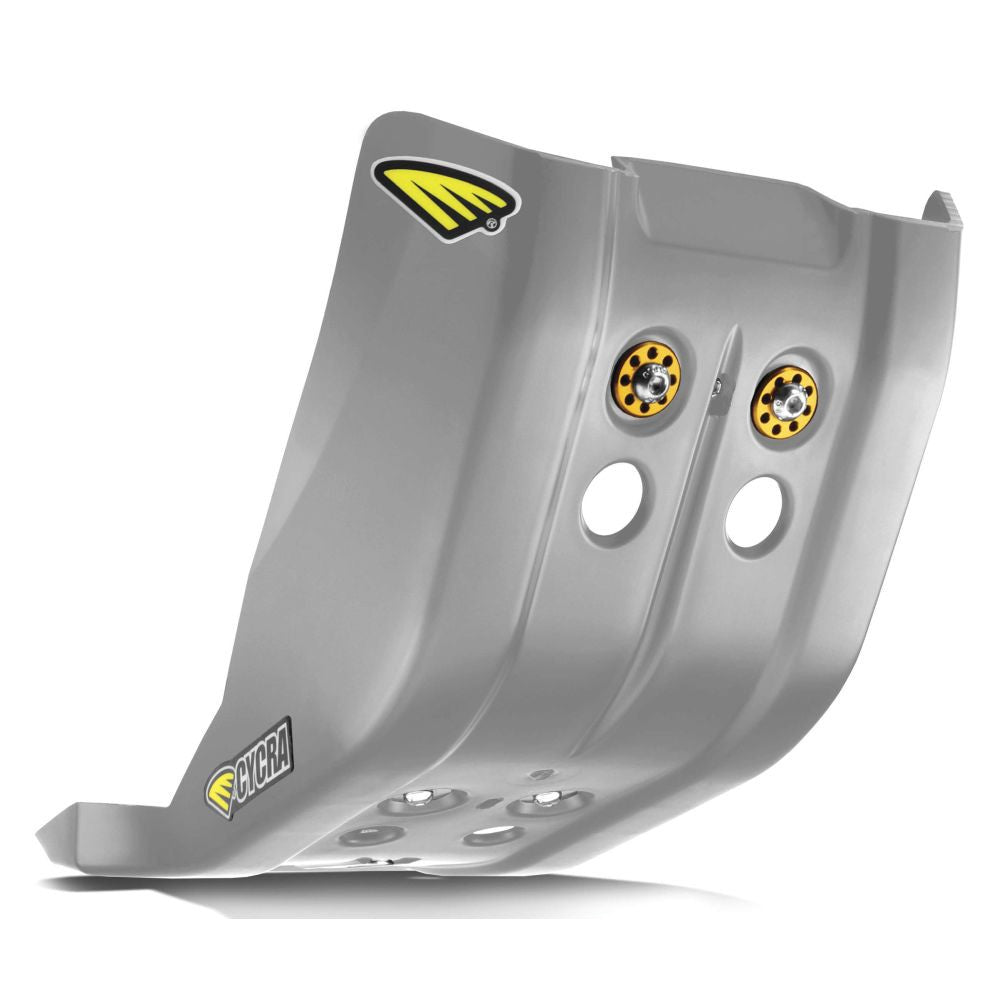 Cycra Full Armor Skid Plate Grey - 1CYC-6230-80