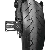 New Rage Cycles Side License Plate Mount Black - DRAG19-SIDE