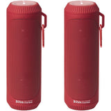 Boss Audio Systems Bluetooth Portable Stereo Speaker System Red