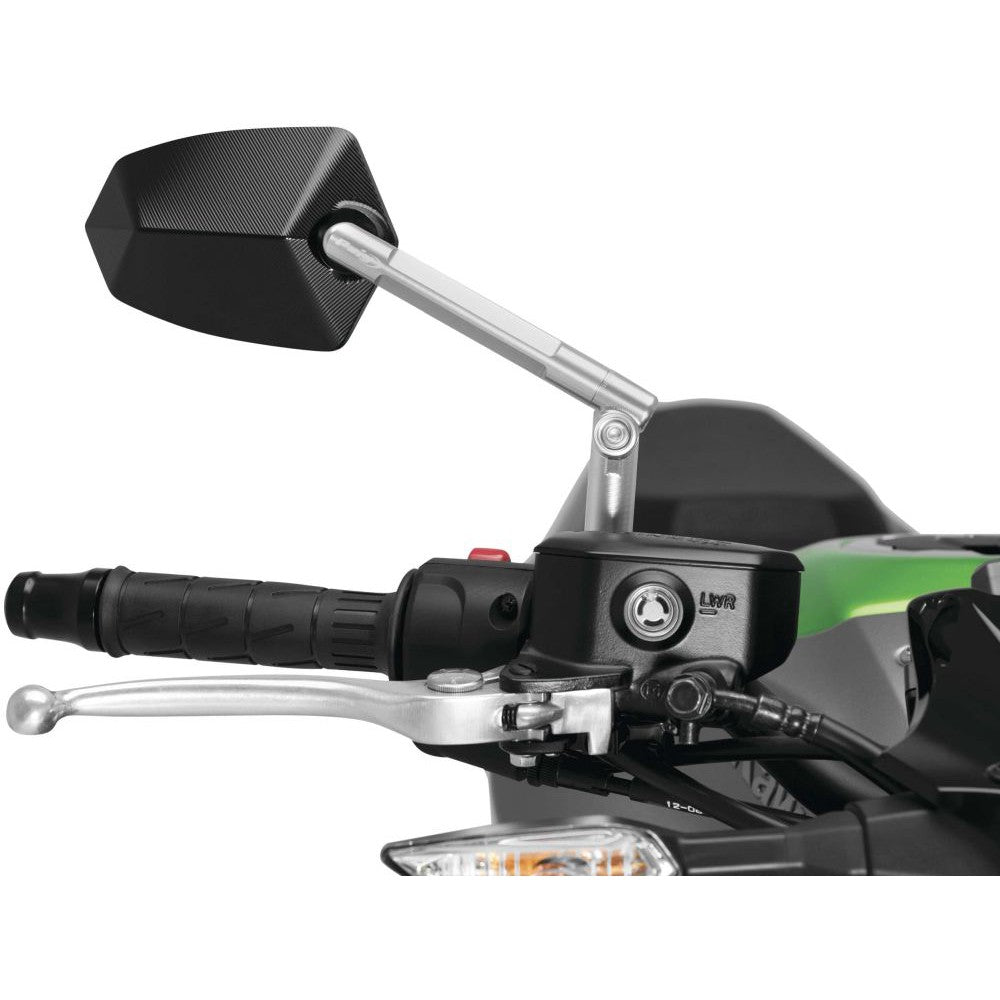Puig GT.1 Mirror Aluminum/Black Right - 020DN