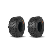 Kenda Set Of Two K572 Road Go Front/Rear Bias Tires (4 Ply) [25x10-12]