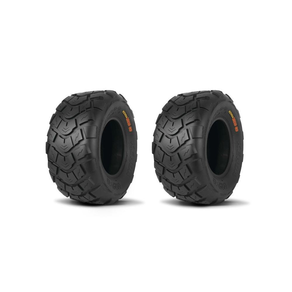 Kenda Set Of Two K572 Road Go Front/Rear Bias Tires (4 Ply) [25x8-12]
