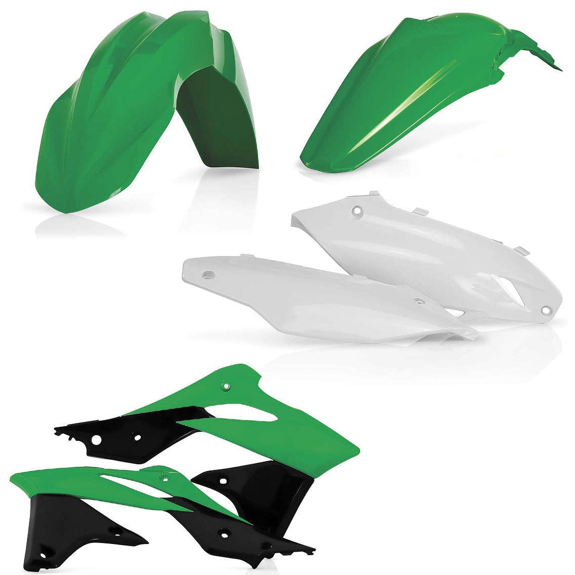 Acerbis Original 16 Standard Plastic Kit for Kawasaki - 2314175135