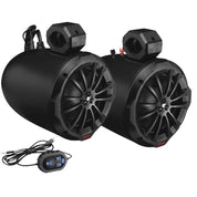 Boss Audio Systems Bluetooth Roll Cage Speaker Pods Two 8" Speakers with 1" Tweeter, Black