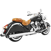Freedom Performance Combat Slip-On Muffler 4.5" Chrome/Black - IN00056