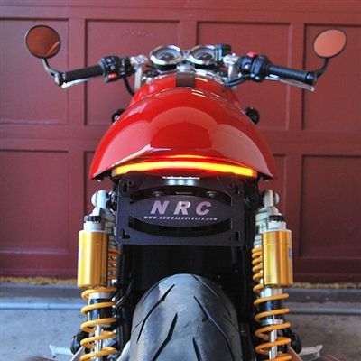 New Rage Cycles Fender Eliminator Standard Black - THRUXTON16-FE-US
