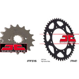 Front & Rear Sprocket Kit for KAWASAKI KLR650-KL650A1-A3 87-89 JT Sprockets