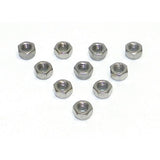WSM Nylon Lock Nut 5mm Stainless - Pack Of 10 014-700