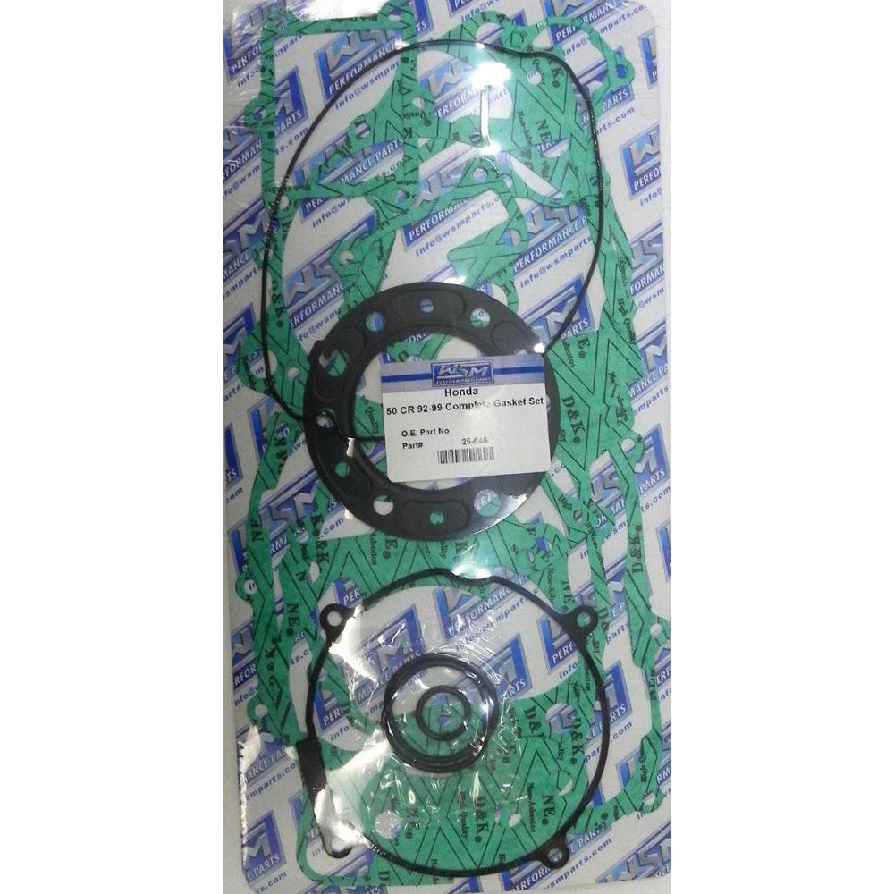 WSM Complete Gasket Kit For Honda 250 CR 92-01 25-645