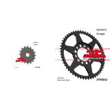 Kit de piñones de acero delanteros y traseros JT SPROCKETS para todoterreno YAMAHA YZ80 1980