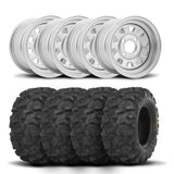 Llantas ITP Delta Steel de 12" y neumáticos Blackwater Evolution [26x11-12]