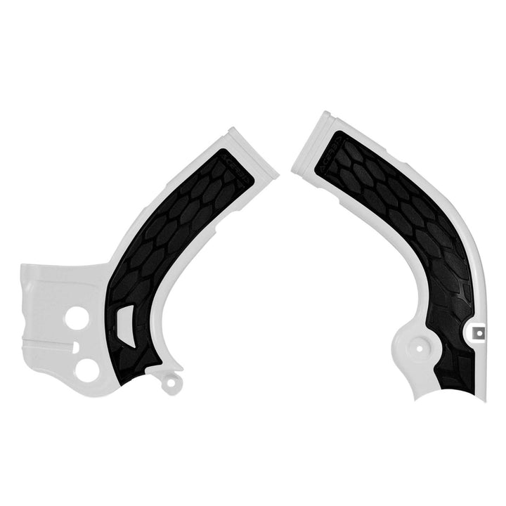 Acerbis White/Black X-Grip Frame Guard - 2374261035