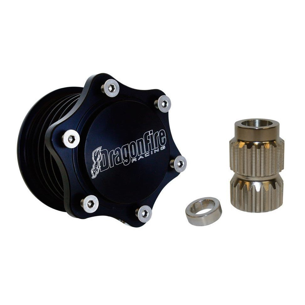 Dragonfire Quick Release Sport V Steering Wheel Kit RZR Maverick X3 Defender All