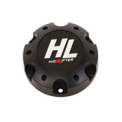 High Lifter Matte Black Short Bolt On Center Caps HLCAP-120