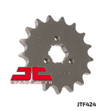 Piñón delantero de acero de 17 dientes para YAMAHA XS400 de calle (1978-1979)