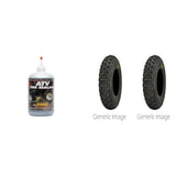 Juego de 2 neumáticos delanteros ITP Holeshot XCT 23x7-10 de 4 capas con sellador QUADBOSS