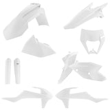Acerbis White Full Plastic Kit for KTM - 2733420002